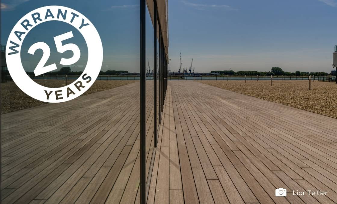 Jumbo decking 25 year warranty